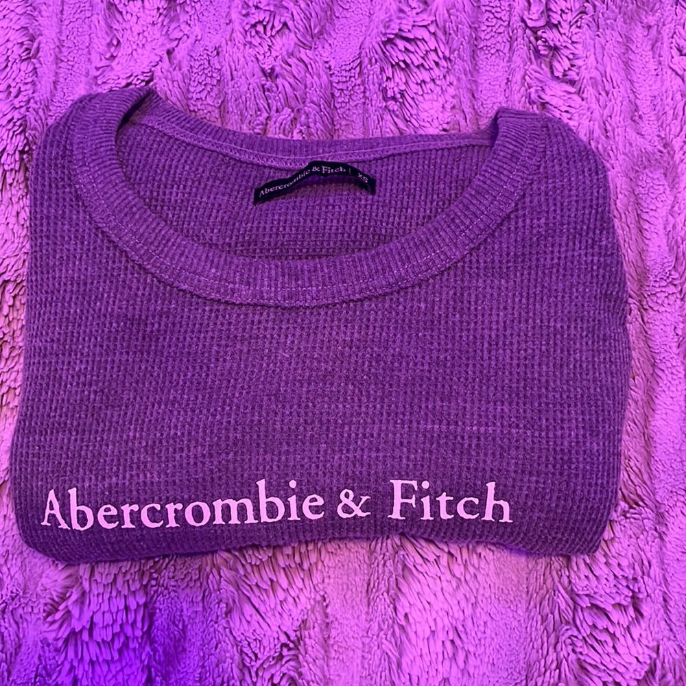 abercrombie & fitch waffle long sleeve